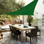 Vele parasole Aktive Triangolare Verde 500 x 0,5 x 500 cm (4 Unità) | Tienda24 - Global Online Shop Tienda24.eu