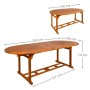 Table extensible Aktive 200 x 74 x 90 cm Bois d'acacia | Tienda24 - Global Online Shop Tienda24.eu