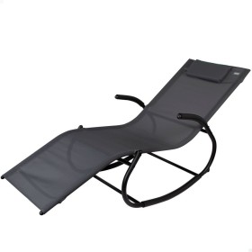 Chaise longue Aktive 172 x 75 x 53 cm Noir de Aktive, Bains de soleil - Réf : S8901330, Prix : 59,96 €, Remise : %