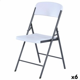 Chaise Pliante Lifetime Blanc 47 x 84,5 x 48 cm (6 Unités) de Lifetime, Chaises pliantes - Réf : S8901374, Prix : 160,43 €, R...