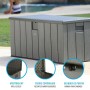 Outdoor Chest Lifetime Brown 570 L 150 x 69 x 72 cm Steel Plastic | Tienda24 - Global Online Shop Tienda24.eu