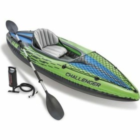 Canoa Gonfiabile Intex Challenger K1 Verde Gonfiabile 274 x 33 x 76 cm di Intex, Kayak e canoe - Rif: S8901589, Prezzo: 80,20...