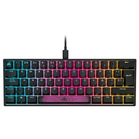 Gaming Keyboard Corsair K65 Spanish Qwerty Black by Corsair, Keyboards - Ref: M0316777, Price: 156,77 €, Discount: %