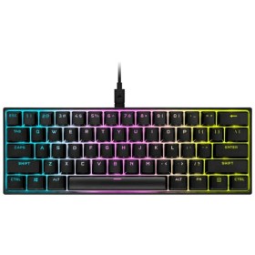 Keyboard Corsair K65 RGB MINI 60% Mechanical Gaming Spanish Qwerty Black by Corsair, Keyboards - Ref: M0316780, Price: 174,65...