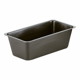 Moule pour four Pyrex Asimetria Carré Noir Métal 24 x 24 cm (6 Unités) | Tienda24 Tienda24.eu