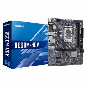 Motherboard ASRock B660M-HDV INTEL B660 LGA 1700 by ASRock, Base plates - Ref: M0316930, Price: 99,95 €, Discount: %