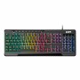 Gaming Tastatur EDM 07751 for players Schwarz Qwerty Spanisch | Tienda24 Tienda24.eu