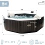 Aufblasbares Spa Intex 218 x 71 x 218 cm 1098 L | Tienda24 - Global Online Shop Tienda24.eu