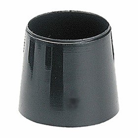 Endkappe Micel CNT07 Schwarz Kautschuk kreisförmig Ø 16 x 22 mm (25 Stück) | Tienda24 Tienda24.eu