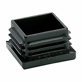 Contera/Tapón terminal Micel CNT07 Negro Caucho Redonda Ø 18 x 24 mm (25 Unidades) | Tienda24 Tienda24.eu