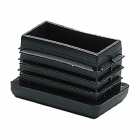 Bed legs Micel PT26 96406 Black Steel 4 Units (Ø 5 x 27,5 cm) | Tienda24 Tienda24.eu