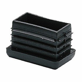 Contera/Tapón terminal Micel CNT07 Negro Caucho Redonda Ø 18 x 24 mm (25 Unidades) | Tienda24 Tienda24.eu