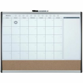 Agenda mensile Nobo 1903813 Nero Argentato 58,5 x 43 cm di Nobo, Bacheche messaggi e insegne - Rif: M0317031, Prezzo: 25,65 €...