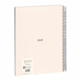 Notebook Lamela Multicolour White Quarto 80 Sheets | Tienda24 Tienda24.eu