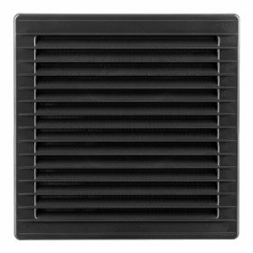 Grille de ventilation EDM 87726 Anthracite 17 x 17 x 1,15 cm Moustiqua