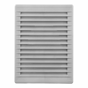 Rede de ventilação EDM 87734 Cinzento 13,5 x 20,5 cm Mosquiteiro