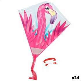 Cerf-volant Eolo Ready to fly Flamant rose 59 x 55 cm 24 Unités de Eolo, Cerfs-volants - Réf : S8902178, Prix : 40,52 €, Remi...