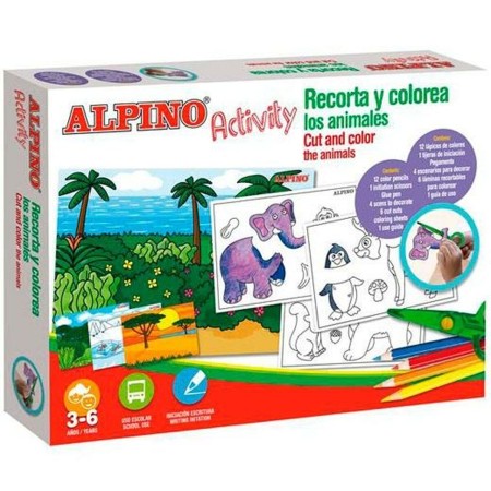 Pictures to colour in Alpino AC000004 by Alpino, Notebooks and colouring books - Ref: M0317204, Price: 9,75 €, Discount: %