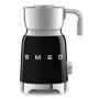 Espumador de Leche Smeg MFF11BLEU 500 W Negro | Tienda24 Tienda24.eu