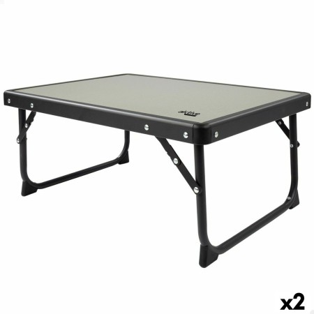 Table Piable Aktive Camping Gris 56 x 25 x 40 cm (2 Unités) | Tienda24 - Global Online Shop Tienda24.eu