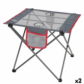 Folding Table Aktive Camping Grey 62 x 50 x 50 cm (2 Units) by Aktive, Tables - Ref: S8902300, Price: 38,87 €, Discount: %