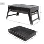 Barbecue Portatile Aktive Rettangolare Nero Acciaio 40 x 20 x 28 cm | Tienda24 - Global Online Shop Tienda24.eu