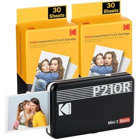 Câmara Instantânea Kodak MINI SHOT 2 RETRO C210RW Branco | Tienda24 Tienda24.eu