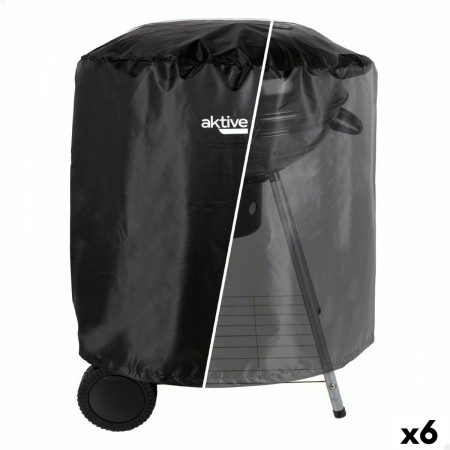 Protective Cover for Barbecue Aktive Black 6 Units 69,5 x 67 x 69,5 cm | Tienda24 - Global Online Shop Tienda24.eu