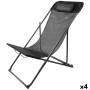 Reclining lounder Aktive Black 53 x 87 x 78 cm (4 Units) | Tienda24 - Global Online Shop Tienda24.eu