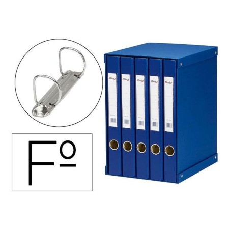 Ring binder Pardo 924503 Blue 5 Units by Pardo, Filing cabinets - Ref: M0317380, Price: 45,29 €, Discount: %