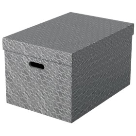 File Box Esselte 628287 White Grey by Esselte, File classifiers and storage - Ref: M0317386, Price: 31,54 €, Discount: %