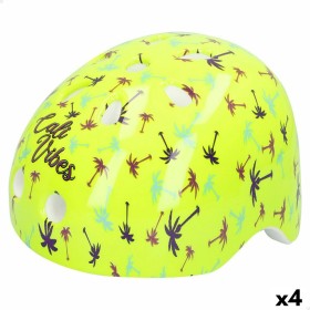 Casque de Cyclisme pour Enfants Colorbaby Neon Cali Vibes Jaune (4 Unités) de Colorbaby, Casques enfants - Réf : S8903109, Pr...