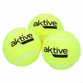 Tennis Balls Aktive Pro 3 Pieces Yellow 6 Units | Tienda24 - Global Online Shop Tienda24.eu