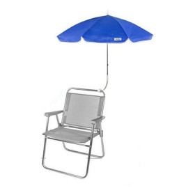 Beach Chair Umbrella Colorbaby 100 x 81 x 100 cm Plastic (Ø 100 cm) by Colorbaby, Parasols - Ref: S8904739, Price: 6,47 €, Di...