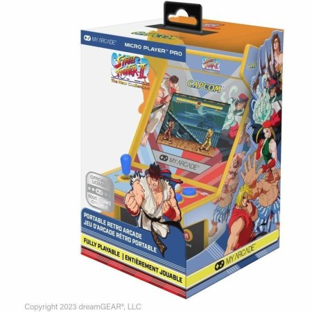 Consola de Jogos Portátil My Arcade Micro Player PRO - Super Street Fighter II Retro Games | Tienda24 Tienda24.eu