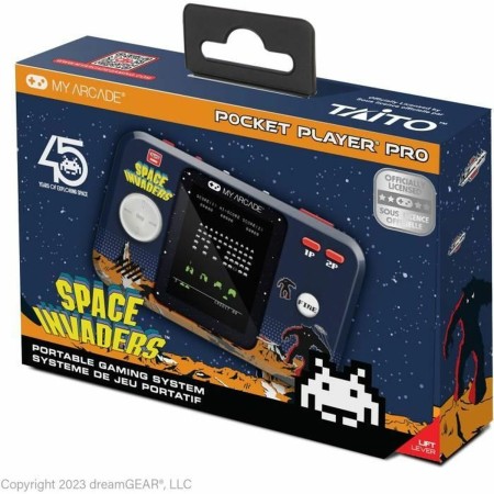 Consola de Jogos Portátil My Arcade Pocket Player PRO - Space Invaders Retro Games | Tienda24 Tienda24.eu