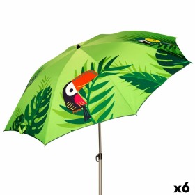 Parasol Aktive 200 x 210 x 200 cm 200 x 215 x 200 cm (6 Unités) de Aktive, Parasols - Réf : S8905299, Prix : 99,24 €, Remise : %