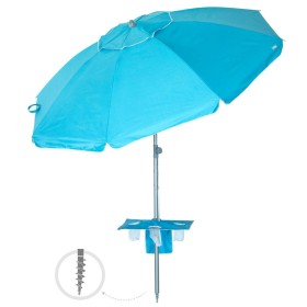 Parasol Aktive Aço Tecido Oxford 210 x 205 x 210 cm de Aktive, Sombrinhas - Ref: S8905308, Preço: 30,52 €, Desconto: %