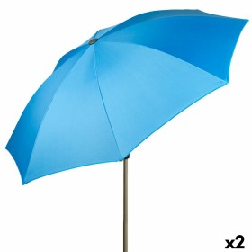 Parasol Aktive 220 x 210 x 220 cm (2 Unités) de Aktive, Parasols - Réf : S8905317, Prix : 44,36 €, Remise : %