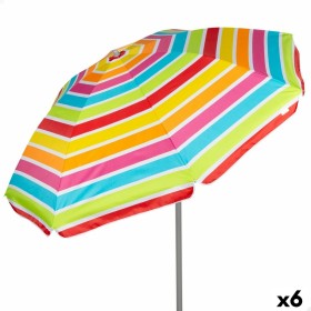 Parasol Aktive 270 x 236 x 270 cm Ø 270 cm Aço Alumínio Creme | Tienda24 - Global Online Shop Tienda24.eu