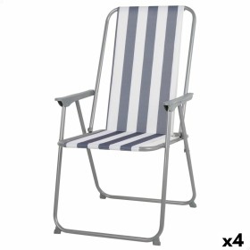 Chaise Pliante avec Repose-Tête Bois Tissu 97 x 56 x 85 cm | Tienda24 - Global Online Shop Tienda24.eu