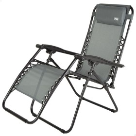 Sun-lounger Aktive Dark grey 52 x 102 x 68 cm by Aktive, Sunloungers - Ref: S8905428, Price: 46,05 €, Discount: %