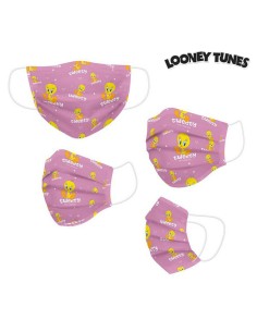 Mascherina Igienica in Stoffa Riutilizzabile Looney Tunes Per bambini Rosa da Looney Tunes, Monouso - Ref: S0724959, Precio: ...