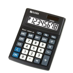 Calculator Eleven CMB801BK Black Plastic 10,2 x 3,1 x 13,7 cm