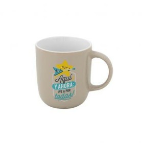 Tasse mug Mr. Wonderful AQUÍ Y AHORA: ¡VE A POR TODAS! Multicouleur Céramique 370 ml de Mr. Wonderful, Tasses - Réf : M031762...