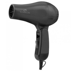 Hairdryer Titanum TBH003K Black 750 W by Titanum, Hair dryers and diffusers - Ref: S9104210, Price: 8,58 €, Discount: %