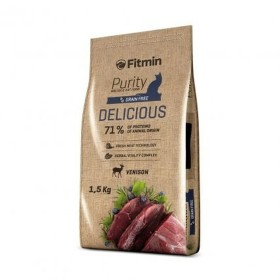 Aliments pour chat Fitmin Purity Delicious Adulte Canard Sanglier 1,5 Kg de Fitmin, Sèche - Réf : S9105416, Prix : 14,60 €, R...