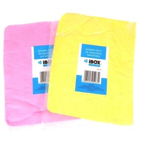 Conjunto de Panos Ibox I508-3221 32 x 21 cm Amarelo Cor de Rosa 2 Peças de Ibox, Panos e esponjas para dispositivos eletrónic...