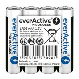 Batteries EverActive LR03 1,5 V (4 Units) by EverActive, Disposable Batteries - Ref: S9106129, Price: 1,88 €, Discount: %