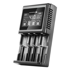 Carregador de pilhas Varta LCD Universal Charger+ Tipo C Tipo D 1600 mAh 100-240 V | Tienda24 - Global Online Shop Tienda24.eu